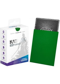 Ultimate Guard Katana Sleeves: Green (100)